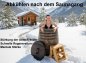 Preview: Tauchbecken Whiskyfass abgeschliffen 600 Liter Tauchbottich Saunatauchbecken