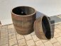 Preview: Holzfass 150 Liter, Pflanzkübel 2/3 190 Liter