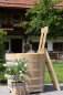 Preview: Tauchbecken Rund D110/H110 Tauchbottich Holzfass