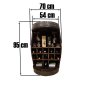 Preview: Fassschrank & Weinregal aus Holzfass (225L) | Edle Fassbar