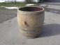 Preview: Holzfass 180 Liter hell, Pflanzkübel 2/3 225 Liter