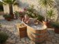 Preview: Holzwanne Holzbadewanne Badewanne aus Holz Bottich Zuber Wanne natur BWAlm180_800.jpg