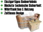 Preview: Gartenbadewanne aus Robinie, rustikal geflammt und witterungsbeständig