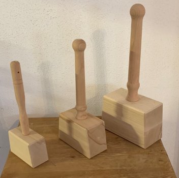 Preview: Holzhammer verschiedene Größen