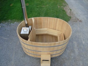 Badebottich Hottub Hotpot Oval für 5 Personen
