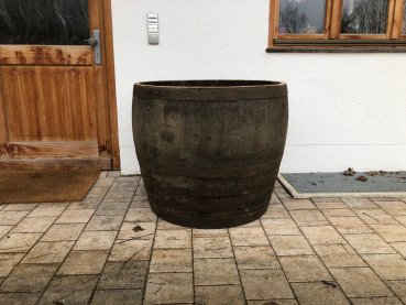 Holzfass 480 Liter,  2/3 von 600 Liter Whiskyfass