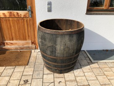 Holzfass 430 Liter,  2/3 von  550 Liter Whiskyfass