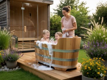 Preview: Holzbadewanne - Aiblinger Moorwandl -