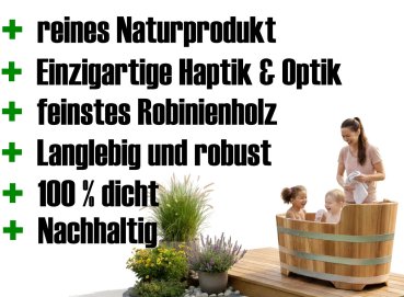 Preview: Holzbadewanne - Aiblinger Moorwandl -