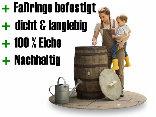Holzfass 190 Liter, gebrauchtes Whiskyfass