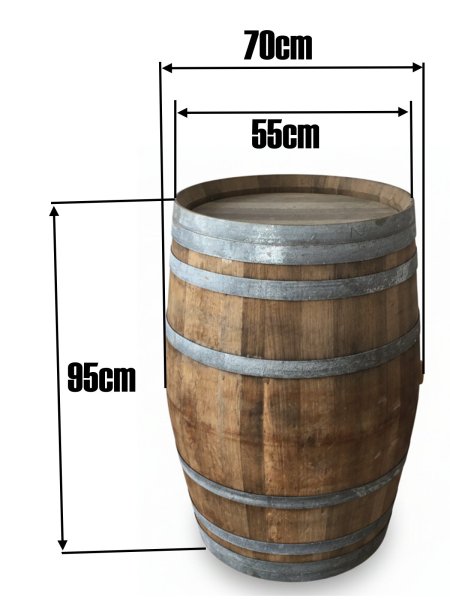 Holzfass 225 Liter medium, Wasserfass