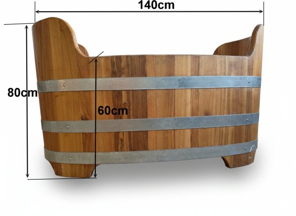 Holzbadewanne  Schaffl - Bad