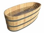 Holzbadewanne  Almbad